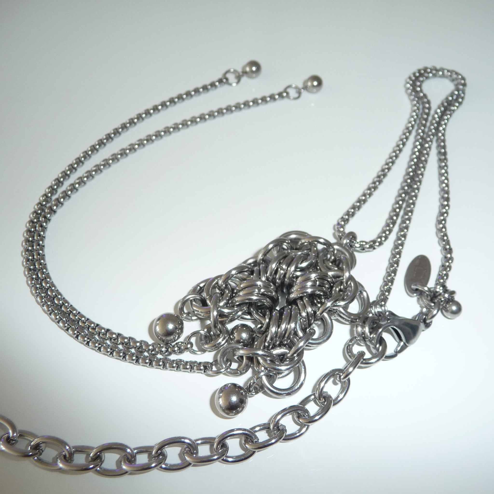 The “BALL & CHAIN” Pendant Necklace | Stainless Steel, Waterproof ...