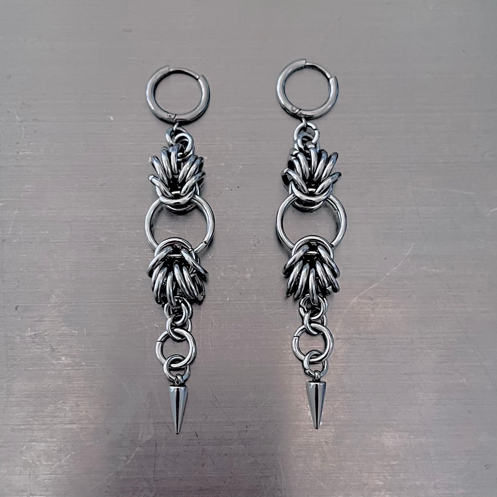 The “DAGGER” earrings